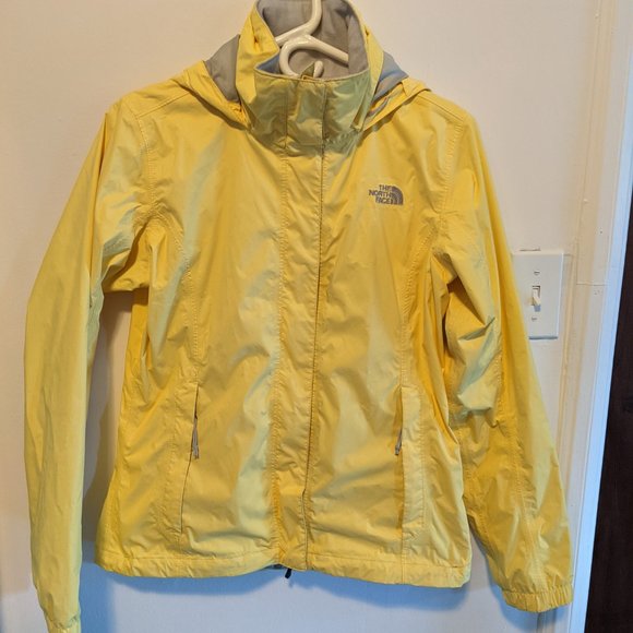 Yellow The North Face Rain Coat Jacket - Picture 11 of 11